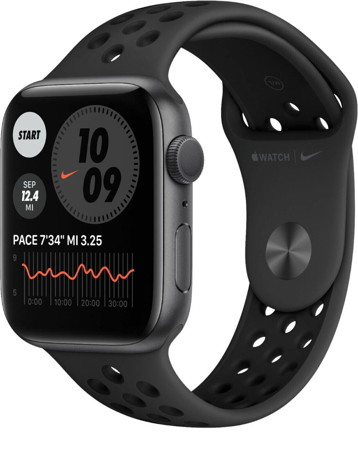 Apple Watch Series 5 (GPS, 40MM) - Space Gray Aluminum Case with Black  Sport Band (Renewed) : : Clothing, Shoes & Accessories