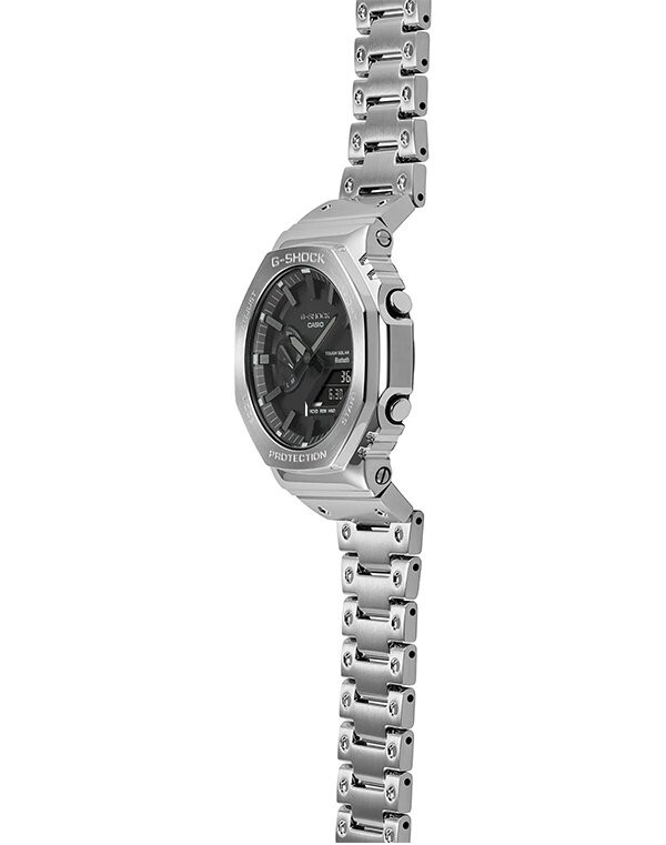 カシオ GショックGM-B2100D-1A GMB2100D-1A | Silver Full-Metal Watch | Casio G-SHOCK
