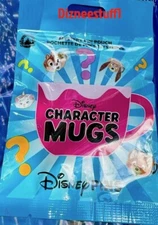 2024 Disney Parks Character Mugs Unopened Mystery Pack of 5 pins Sealed Bag