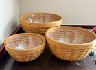 Longaberger Bowl basket set