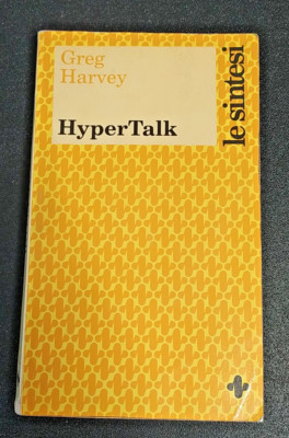 VINTAGE COMPUTER SOFTWARE COLLEZIONISMO LINGUAGGIO HYPERTALK PROGRAMMAZIONE 1989