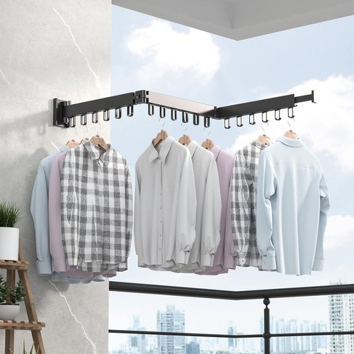 Drying Rack Clothes Foldable Dryer Line Airer Outdoor Indoor Horse Wall drying-rack-clothes-foldable-dryer-line-airer-outdoor-indoor-horse-wall