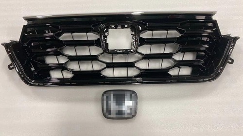 Fits for Honda CRV CR-V 2023 2024 Front Grille Mesh Grill Bar Vent Trim Black - Picture 3 of 12