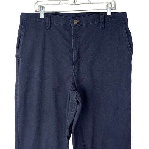 Workrite Fire Resistant Work Pants Mens 38 Blue 2112 Cat 2 Westex Ultrasoft - Picture 3 of 13