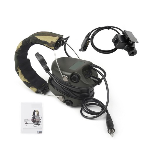 Casque H60 Sound Pickup Noise Reduction CS pour Hytera PD600 PD602 PD602g PD605 - Photo 14/16