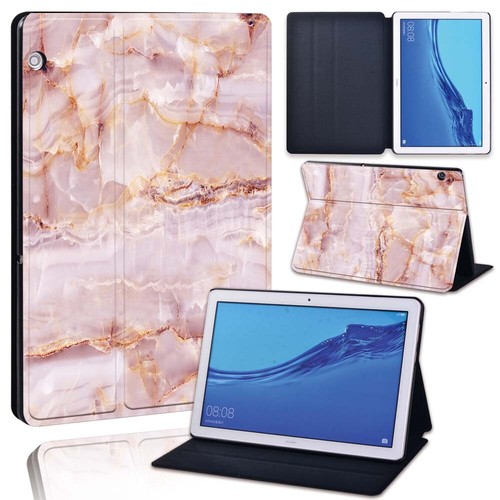 Marble Leather Tablet Stand Cover Case - For Honor Pad X8a 11" 2024/Pad 9 12.1" - 第 14/20 張圖片