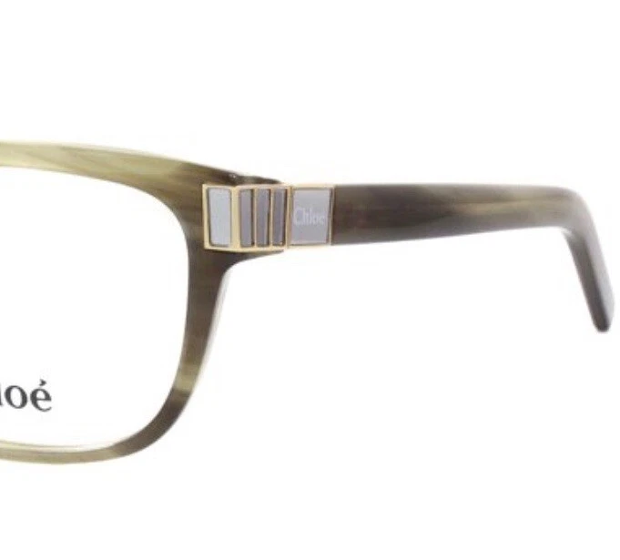 NEW CHLOE Optical Frame CE2607 Green  316 54 Eyeglasses Italy w/Case MSRP $389 - Image 3 of 4