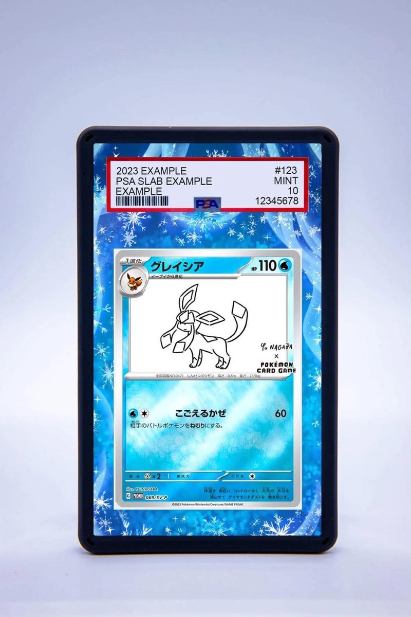 Glaceon 069/SV-P Yu Nagaba Pokemon Extended Artwork For PSA CGC