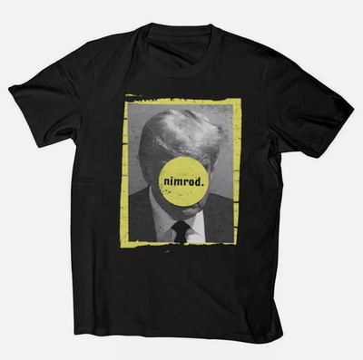 Green Day Nimrod Trump Mugshot T-shirt Nimrod 45 Trump Shirt