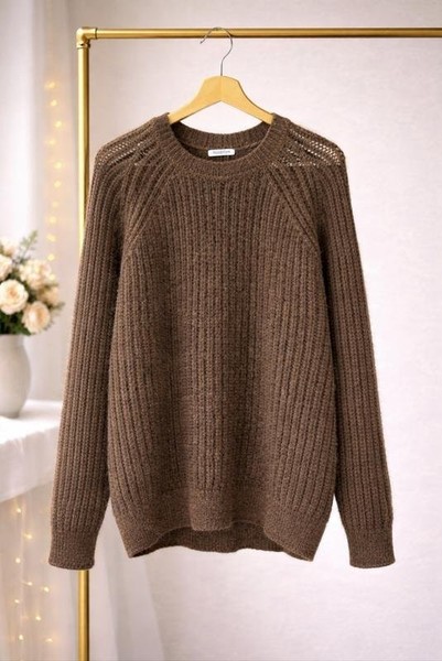 Women DRYKORN Sweater Brown Alpaca S