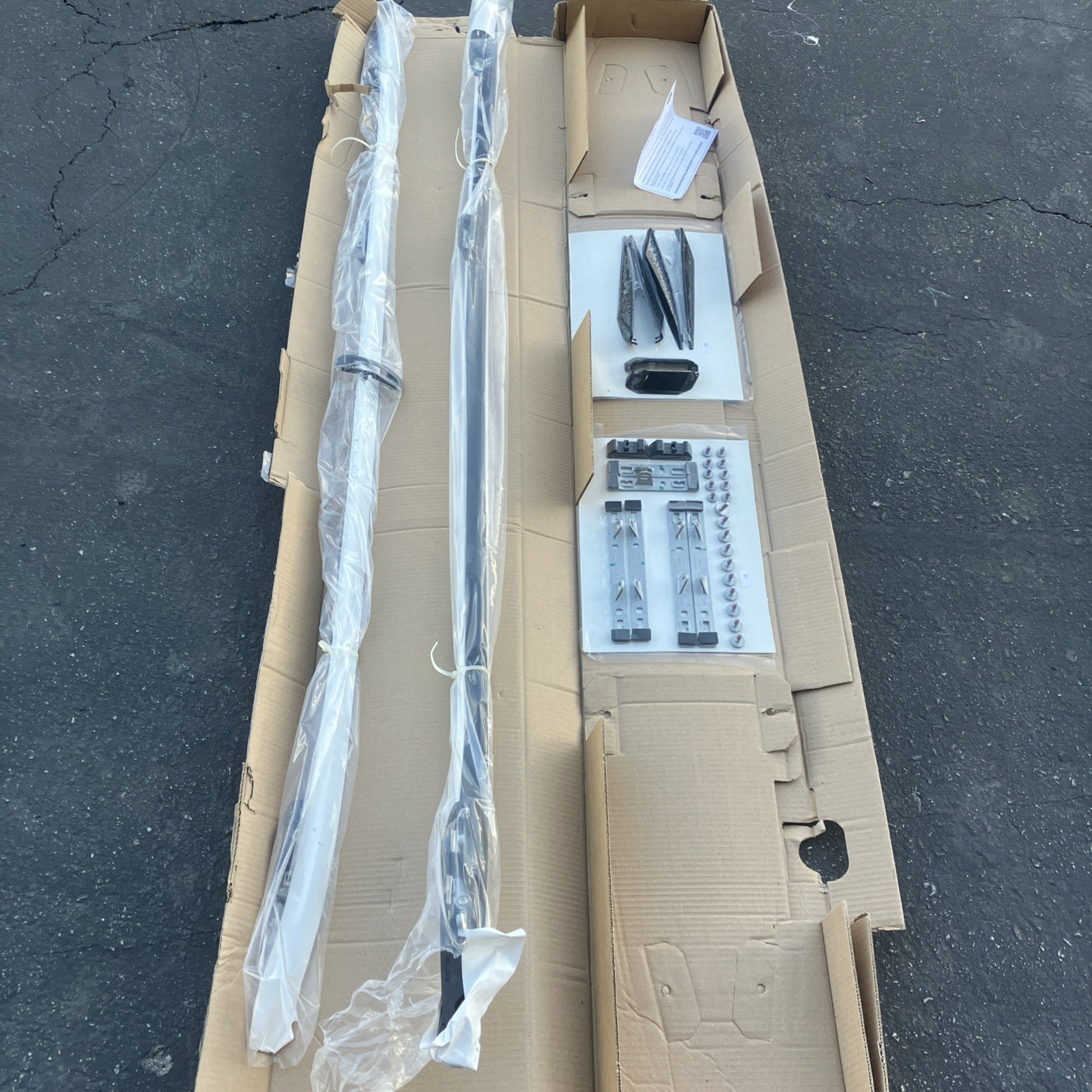 VPLRG0079 2013-2021 Range Rover L405 Gloss Black Roof Rail Kit Assembly New