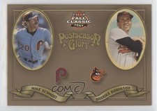 2003 Fleer Fall Classic Postseason Glory Mike Schmidt Brooks Robinson HOF 8d2