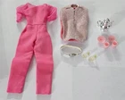 X-614 VINTAGE 1960'S MATTEL BARBIE INVITATION TO TEA #1632 OUTFIT - COMPLETE