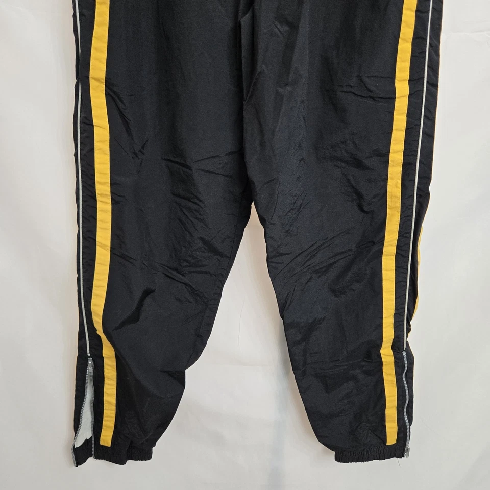 Pantalones deportivos cónicos forrados de algodón a rayas medianos vintage Army An Army of One para hombre Foto 3 de 4