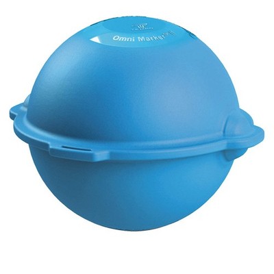 TEMPO COMMUNICATIONS OM-08 Marker Ball, Polyethylene, Blue 56FN59