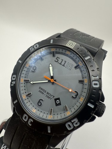 5.11 Tactical Sentinel Watch Swiss Movement Men's New Battery Working - Picture 3 of 11