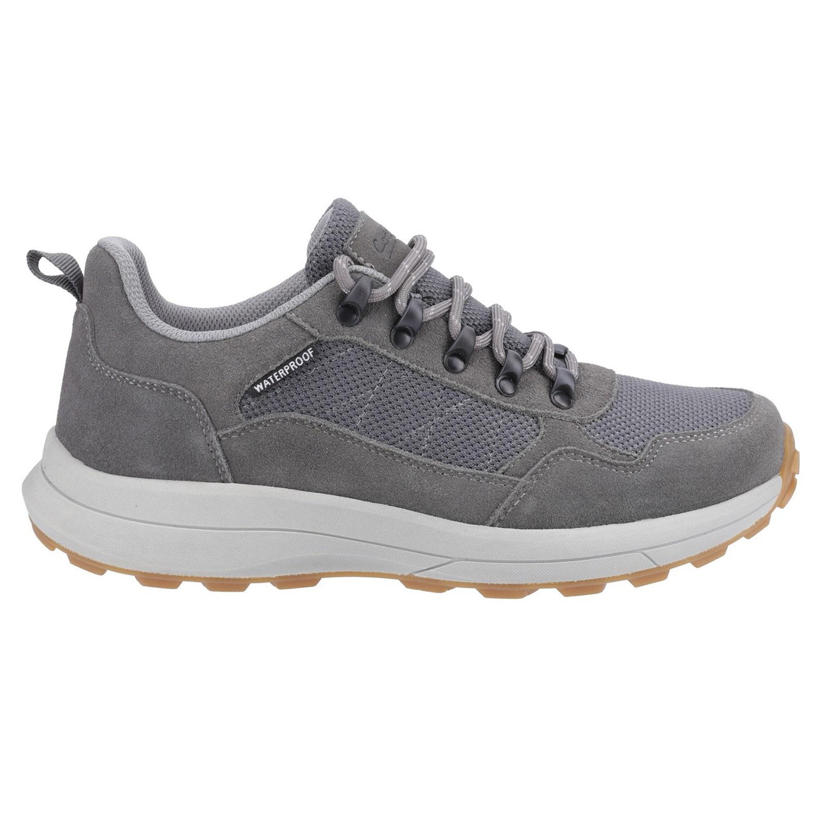 Cotswold Men's Grey Elmfield Waterproof Trainers - Size 7 - Image 2