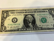 Birthday $1 Note: June 15, 2017: K20170615A Special/Birthday Note-Free Shipping
