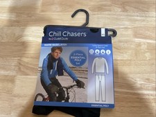 Cuddl Duds Chill Chasers Boys Small Long-Sleeve Thermal Shirt Pants Black 25