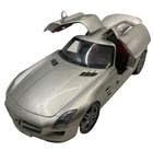 Minichamps Mercedes-Benz SLS AMG C197 Gullwing Silver 1:18 Dealer Edition