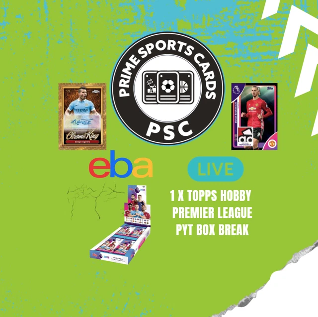 Crystal Palace -  1 x Premier League Hobby BOX break Ebay Live 15/10/25 Green