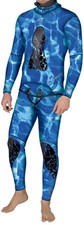 SPORASUB 3mm Wetsuit Jacket and Pants SPWE383M Deep Blue Size Medium