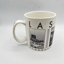 Las Vegas Starbucks Coffee Mug Cup Barista City Scenes Series Strip 2005