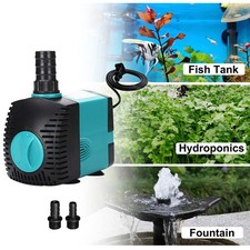 Quiet Submersible Water Pump for Small Pond/Fishtank /Waterfall/Outdoor/Fountain