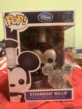9” Steamboat Willie Funko Pop Disney Exclusive 360 Pieces