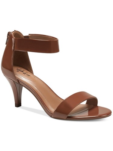 STYLE & COMPANY Womens Brown Paycee Round Toe Cone Heel Heeled Sandal 10 M - Picture 4 of 9