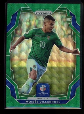 2024 Panini Prizm CONMEBOL Copa America #20 Moisés Villarroel Green Wave