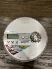 VINTAGE Sony D-NF340 Compact Disc Walkman MP3 FM Radio CD Player TESTED WORKS