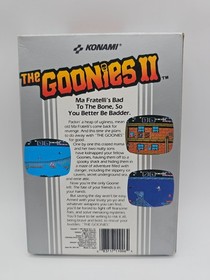 NES The Goonies 2 CIB Complete Nice Box!! Great Condition!!