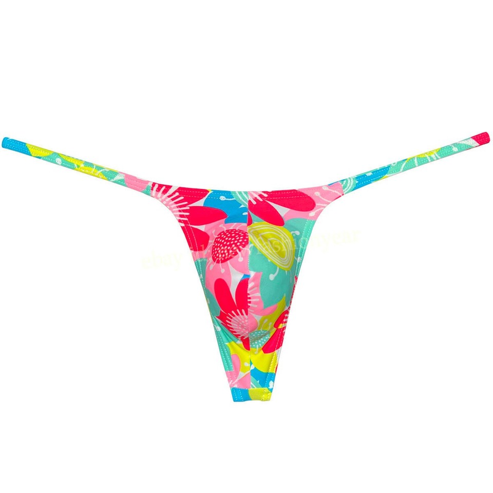 Men's Sexy String Underwear Thong Pouch Male Gstring Swim Bikini — free download