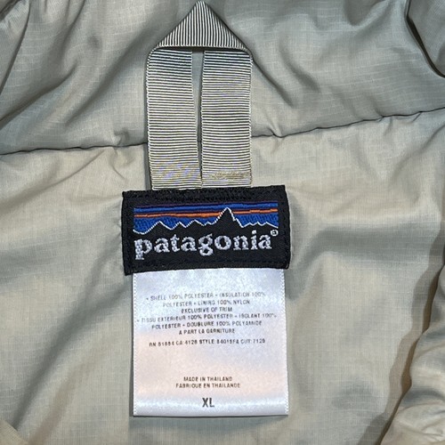 Vintage Patagonia MARS Alpha Green Puffball Vest Men’s Size XL Military READ - Picture 6 of 12