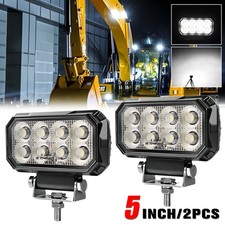 Led Tractor Work Lights 5 Inch2pcs 60w Square Waterproof 12v Led Flood Light Led Tractor Work Lights 5 Inch2pcs 60w Square Waterproof 12v Led Flood Light