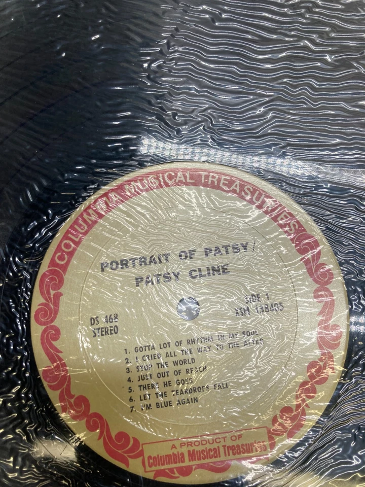 Patsy Cline Portrait Of Patsy Vintage Vinyl 2LP 1969 Columbia Record DS-468 - Image 2 of 4