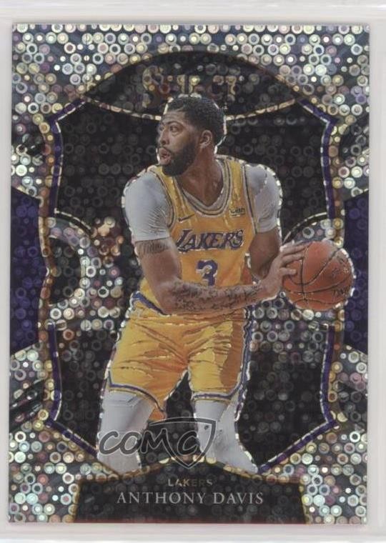 2020-21 Panini Select Concourse Disco Prizm Anthony Davis #45 1u6