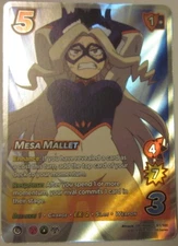UniVersus My Hero Academia CCG Mesa Mallet MHA07 UR 67/180 Mount Lady Foil NM