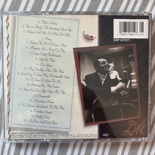 The Best of Dean Martin: That's Amore (music CD) - Picture 2 of 2