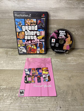 Grand Theft Auto Vice City (PlayStation 2) No Map, Tested, Vg Disk