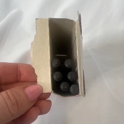 Penne a sfera Stic rotonde Bic vintage 1987 punta fine inchiostro nero scatola aperta da 6 - Foto 5 di 6