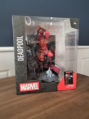 McFarlane Toys Deadpool #1  1:10 Scale Posed Figure w/Scene ~ Stock