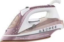 Russell Hobbs Steam Iron Advanced Pearl Infused Ceramic Soleplate 2600W - 23972