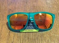 Body Glove Polarized Sunglasses - Blue Frame - Mirrored Lenses