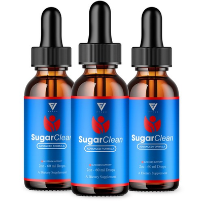 #ad 3 Pack Sugar Clean Advanced Drops Sugar Clean Blood Support Formula 6oz $39.95