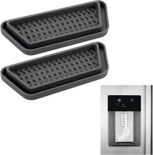 Silicone Refrigerator Drip Tray Catcher 2 Pack Catcher... 