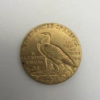 1926 $2 1/2 Gold Indian Head Coin (4 Grams) Antique Coin Gold Coin Pelican Back