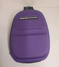 Vintage Nintendo Gameboy Advance Purple Cross Body Bag Carrying Case