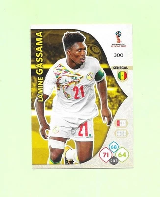 Carte Adrenalyn Russie 2018 - N°300 - Sénégal - Lamine Gassama - Photo 1/2